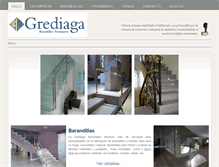 Tablet Screenshot of grediaga.com